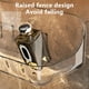 thumbnail image 3 of Estante de ducha acrílico de pared con organizador de lavabo de alta capacidad para cosméticos y artículos de tocador. Estante de baño que ahorra espacio para una ducha organizada. Aestivo |, 3 of 6