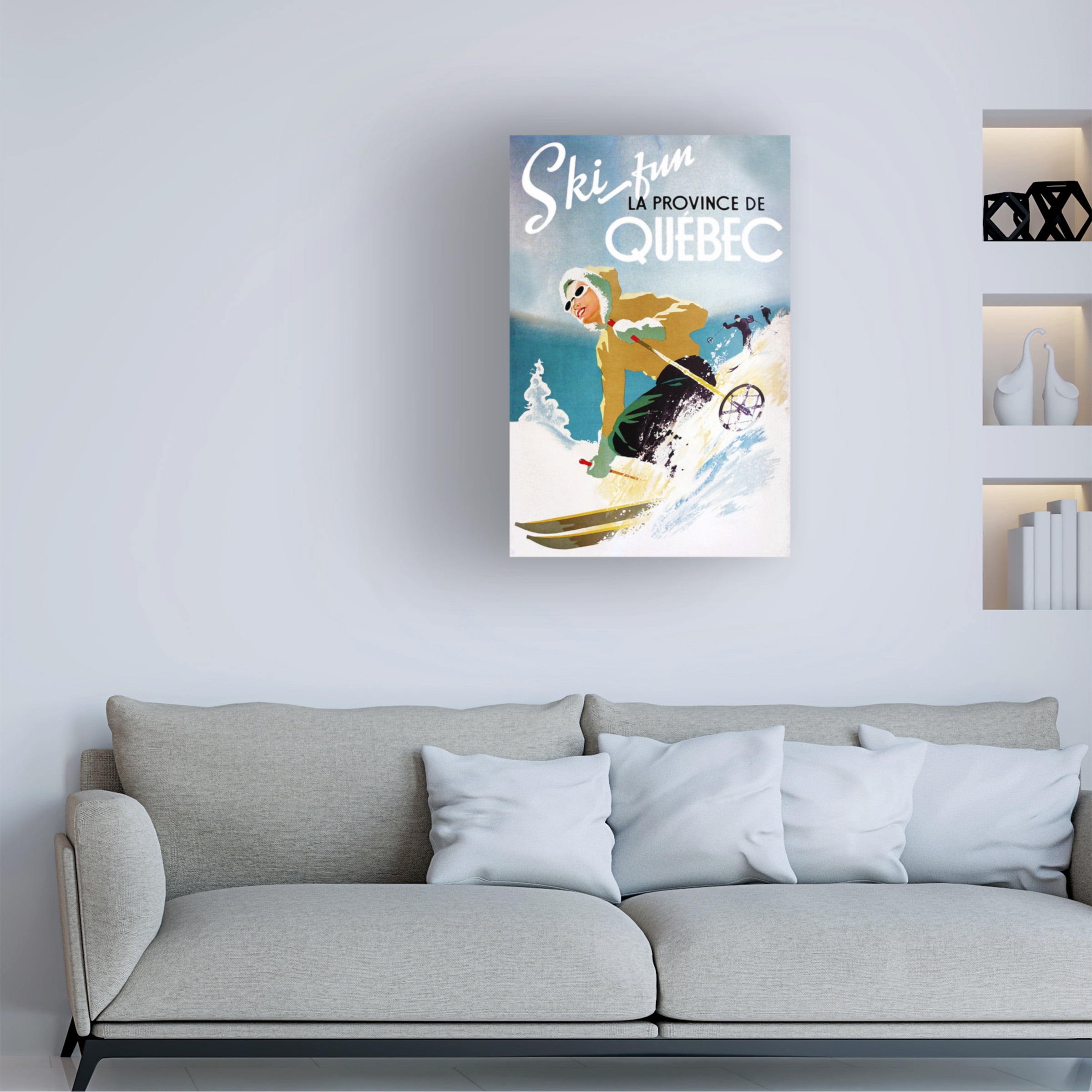 Trademark Fine Art 'Travel 13' Canvas Art by Vintage Lavoie