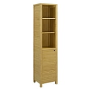 Linon Silas One Door Tall Cabinet
