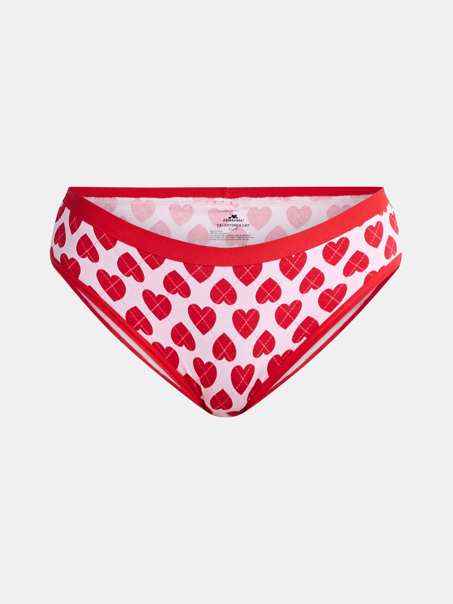 Way to Celebrate Womens Hipster Panties, 3-Pack, Sizes S-XXL