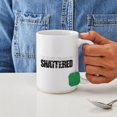 thumbnail image 4 of CafePress - Glass Ceiling Shattered Large Mug - 15 oz Ceramic Large White Novelty Mug, 4 of 6