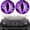A, variant on HYEASTR 2PCS Beast Eyes Headlight Decals, 3D Stereo Eyes Headlight Decal Stickers, Car Body Window Bumper Decoration Stickers, Car Accessories Round Headlight Decal for Jeep Wrangler