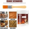 thumbnail image 3 of Restaurador Muebles Esmalte Suelos 100g Aceite Cera para Anticorrosión, 3 of 9