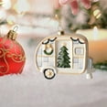thumbnail image 4 of FAMTKT Christmas Ornaments Christmas Wreath Snowflake Christmas Tree Hanging Ornaments Decorative Props for Scene Arrangement, 4 of 7