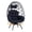 Black Frame + Black Cushion, variant on 360° Swivel Rattan Wicker Egg Chair Outdoor, Oversized Patio Lounge Chairs with Overstuffed Cushions for Indoor Living Room, Bedroom, Outside Backyard Balcony