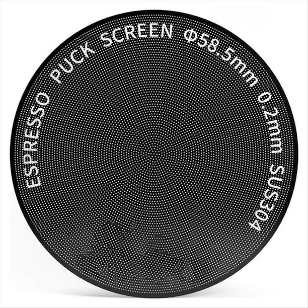 Disco de Espresso de 58 mm, Disco de Espresso Ultrafino de 0,2 mm para Portafiltro de 58 mm