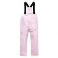 thumbnail image 6 of YMNXA Big Kids Girls Ski Outfit Gradient Windproof Thermal Snowsuit Jacket Pants Warm Thickened Sets For Cold Weather Outdoor Activities Light Pink 7-8 Years, 6 of 6