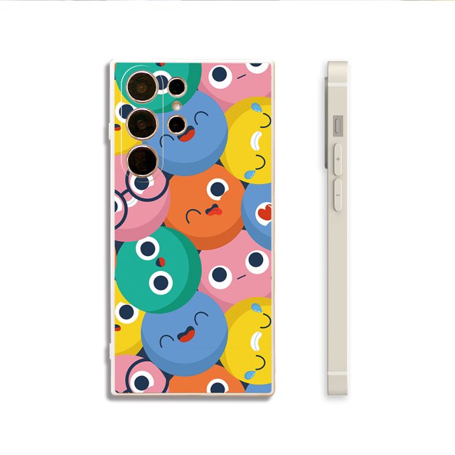 Funda de goma TPU moderna y flexible con estampado de dibujos animados exclusivo: imprescindible para los propietarios de iPhone.