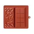 thumbnail image 2 of melotizhi Mould Silicone Deep Silicone Moulds Deep Bar Mould Non Stick Coating Silicone Mould Deep For DIY Sweets, Brown, 2 of 9