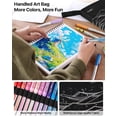 thumbnail image 4 of Marcadores de pintura acrílica JusArt 48 colores con bolsa de lona, 4 of 8
