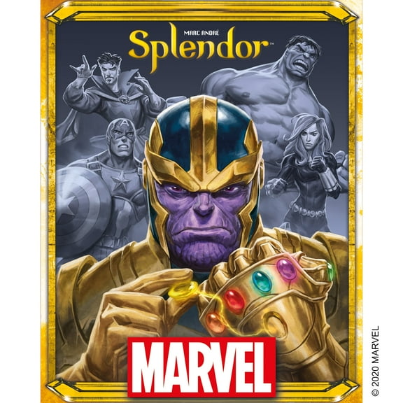 Splendor: Marvel Strategy Board Game for Ages 10 , from Asmodee