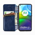 thumbnail image 5 of Étui pour Motorola Moto G9 Power Flip Cover Portefeuille Flip Cover Magnétique Protecteur - Bleu, 5 of 5