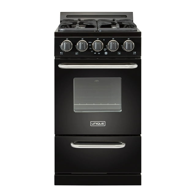 Unique Classic 20' Black Off Grid Propane Range