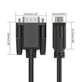 thumbnail image 2 of CIYISON DB9Pin Serial Cable RS232 Connection Cord Fast Data Transfer Computer Programming Cable, 2 of 7