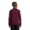thumbnail image 2 of Sport-Tek Youth Long Sleeve PosiCharge Competitor Tee-M (Maroon), 2 of 5