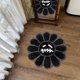 thumbnail image 2 of Alfombras de baño de Halloween, alfombra gótica con cara sonriente de fantasma, linda caricatura de calavera, estética de terror, alfombrilla de baño de microfibra extra suave, alfombrillas de baño, 2 of 6