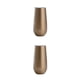 thumbnail image 3 of Naiovety Copas de cóctel de doble capa, copa de champán irrompible de acero inoxidable OZ, copa de tostado, vaso de vino de regalo dulce Dorado champagne arpox.180ml 2piezas Naiovety CBP277099, 3 of 5