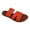 Orange, variant on Samickarr Summer Slippers For Women Indoor And Outdoor Wide New Summer Flat Shoes With Women's Sandals And Casual Open Toe Slippers