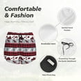 thumbnail image 5 of Disketp Buffalo Plaid Forest Print Women's Shorts Workout Shorts for Athletic Gym Running Shorts with Phone Pockets Medium, 5 of 8