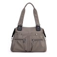 thumbnail image 1 of Bolso de compras de moda, bolso de viaje de moda, bolso de tela de nailon ligero y repelente al agua, bolso de hombro para mujer, 1 of 6