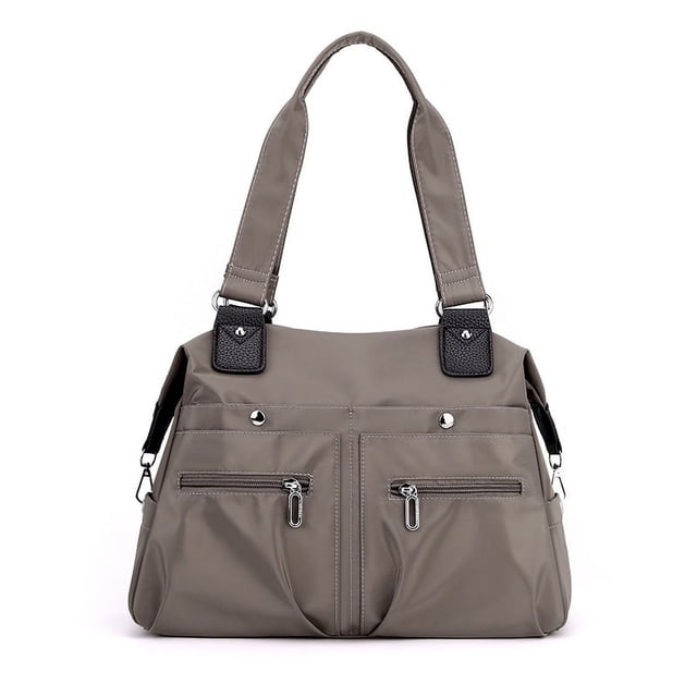 Bolso de compras de moda, bolso de viaje de moda, bolso de tela de nailon ligero y repelente al agua, bolso de hombro para mujer