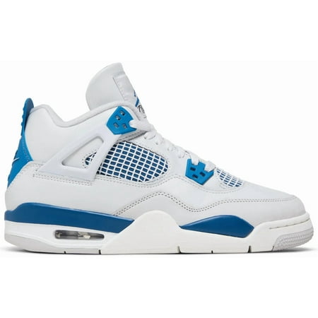 (GS) Air Jordan 4 Retro 'Military Blue / Industrial Blue' (2024) HF4281-141 Sneakers Kids Youth