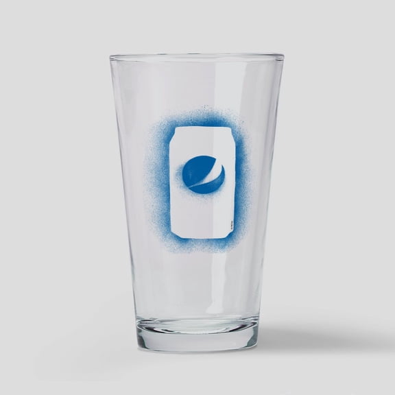 CafePress - Pepsi Can Outline - Pint Glass, Drinking Glass, 16 oz. CafePress