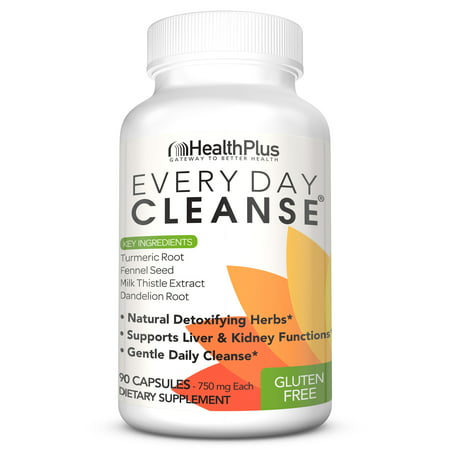 Health Plus Every Day Cleanse, 90 Capsules, 30