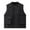 03-Black, variant on Atogsazn Children's Puffer Tank Tops Kids Zip Up Sleeveless Jacket Winter Thick Clothes with Pockets 01-Black 12-13 Years