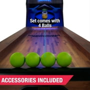 9 ft Roll and Score Table Set with LED Scorer and 4 Balls Included, by MD Sports