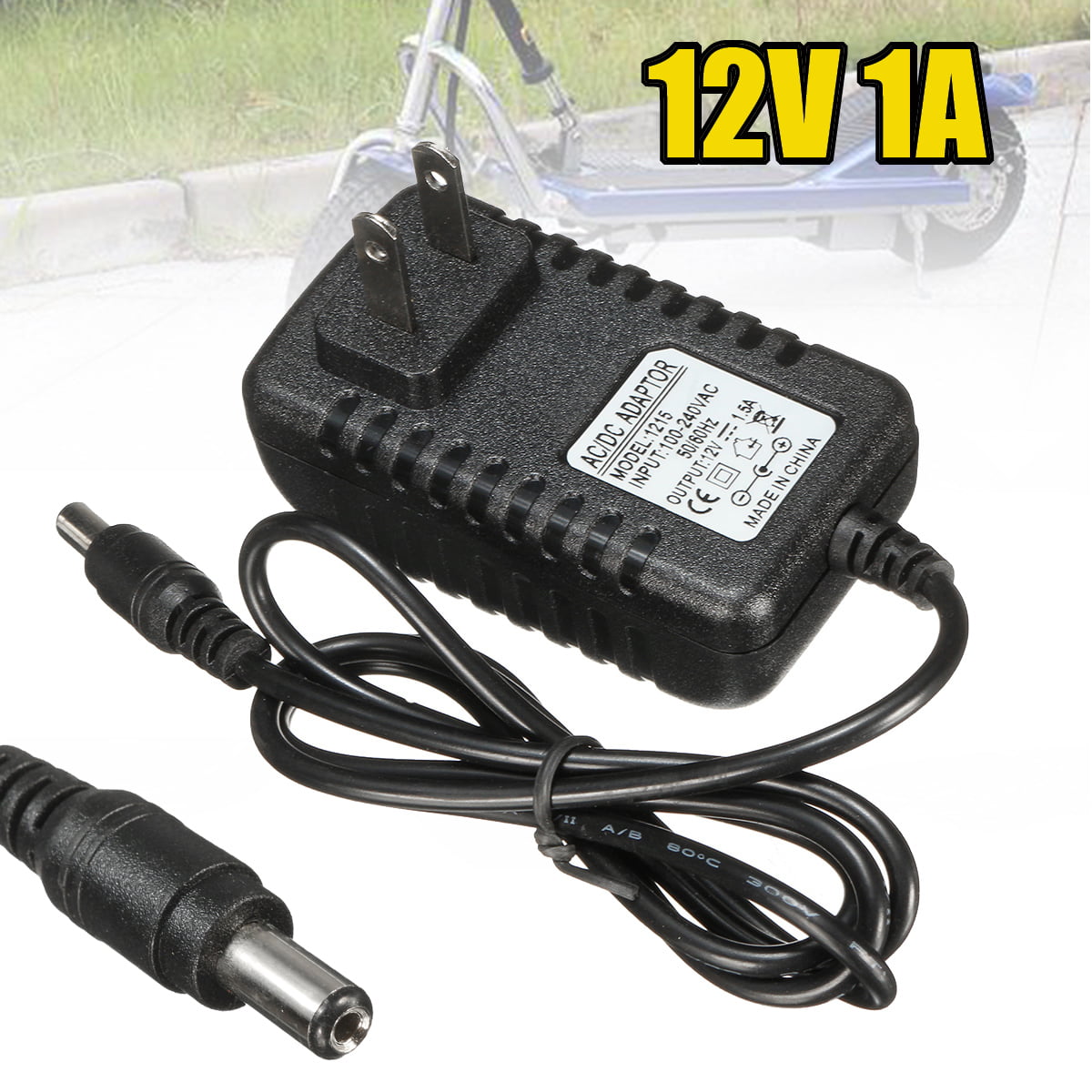 AC DC 6V 1A Battery Charger Adapter For Kids ATV Quad Ride On Cars Motorcycles ！ 