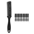 thumbnail image 3 of Peine Para Adelgazar El Cabello De Doble Filo, Peso Ligero, 10 Piezas, Peinado Hecho A Mano, Peine Para Adelgazar El Cabello Engrosado, Recorte Con Cuchillas Para Cabello Fino Para, 3 of 7