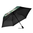 thumbnail image 2 of FORMRS Travel Umbrella Folding Auto Open Close Windproof Rain UV Protection, Red Christmas Gingerbread, 2 of 8