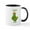 White/Black Inside, variant on CafePress - Avocado Lover Mug - 11 oz Ceramic Mug - Novelty Coffee Tea Cup
