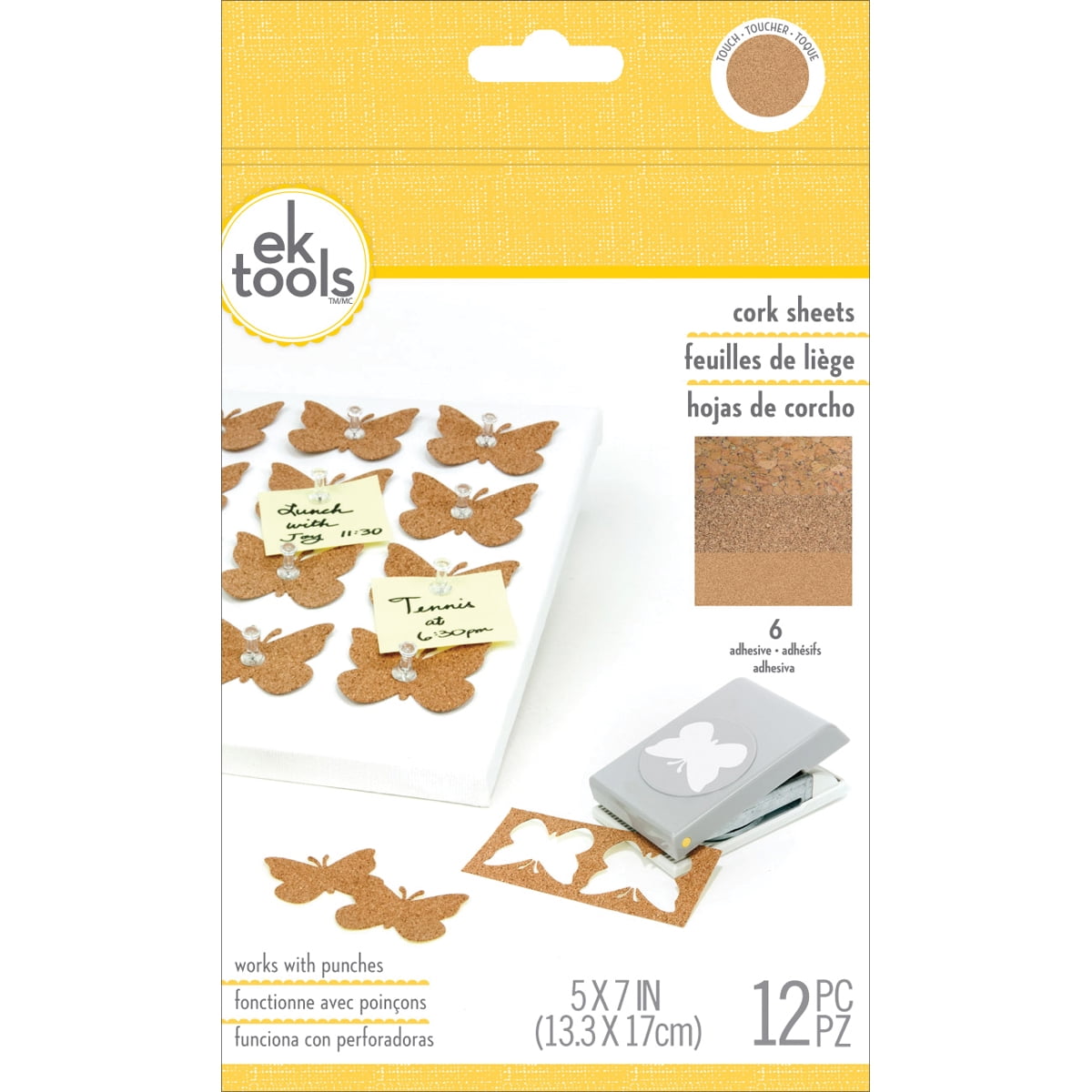 Cork Sheets 12pk, 5" x 7"