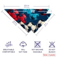 thumbnail image 2 of Football Pack of Two Translucent Light and Breathable Chiffon Yarn Dog Bandanas 40.6x40.6x58/16x16x22.8in, 53.3x53.3x76.2/20.9x20.9x30 in, 2 of 5