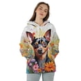 thumbnail image 4 of Welcome Spring Summer Miniature Pinscher Portrait Flower Blue Sky All Over Print 3D Hoodie Unisex Merch Hoodies Mini Pin Dog Lover - 12001, 4 of 6