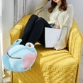 thumbnail image 2 of USB Electric Foot Warmer Heating Pad Slippers Shoes Chair Soft Warm Pillow Winter Feet Leg Thermostat Heating Blanket Mat, 2 of 5