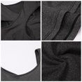 thumbnail image 4 of TFixol Camiseta deportiva calada para mujer con espalda en V y media manga, 4 of 8