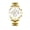White, variant on Watch for Men Stainless Steel Waterproof Diamond Business Dress Analog Quartz Luminous Date Two Tone Luxury Casual Wrist Watch