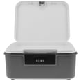thumbnail image 1 of LIFKOME Outdoor Storage Box With Combination Lock For Travel Business And General Users 1Pack Dark Grey ABS, 1 of 8