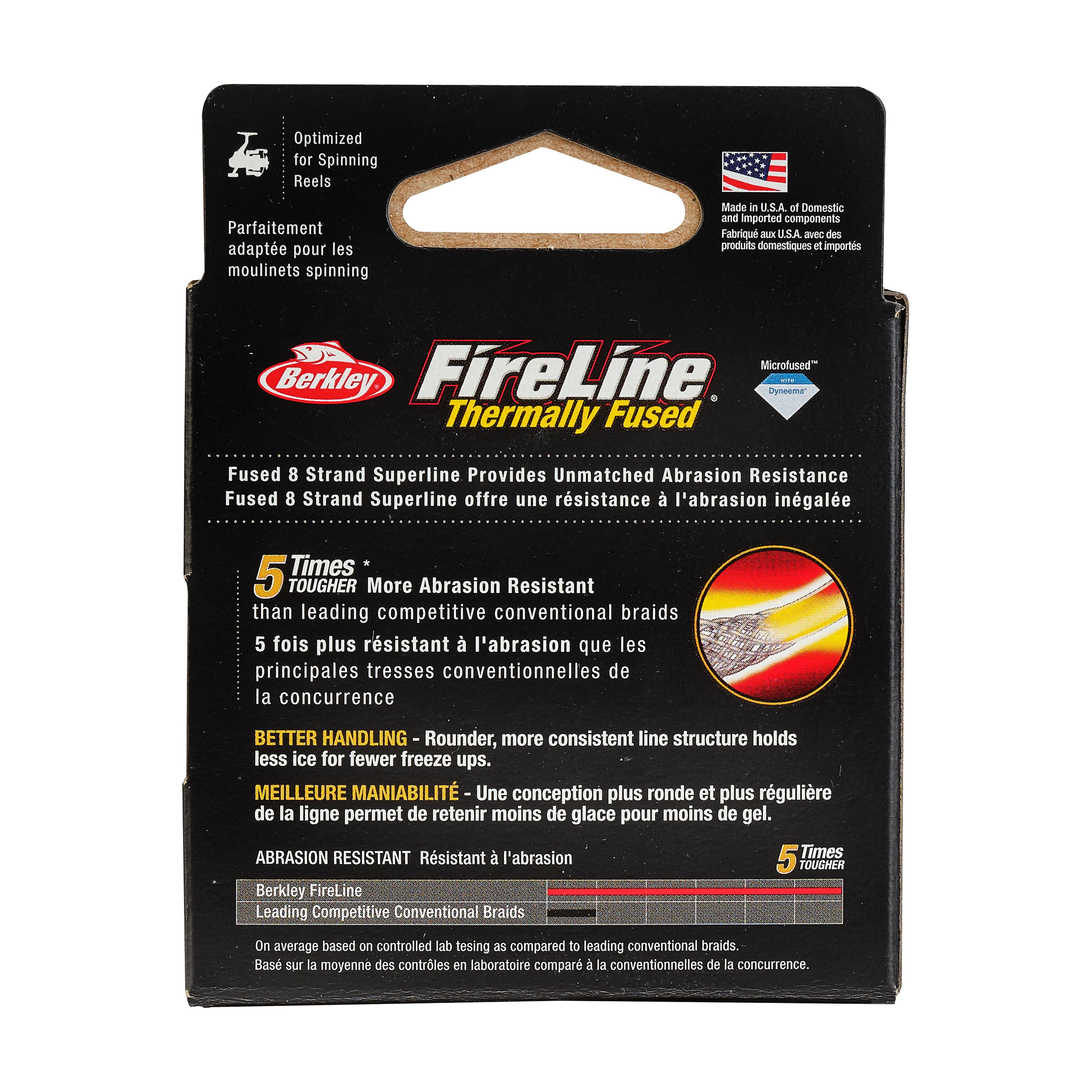 Berkley FireLine® Fishing Line, Crystal, 4 lb Test Strength, 50 yd