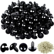 WXLCISI 120PCS Safety Crochet Eyes Bulk with 120PCS Washers for Crochet Crafts (0.48Inch/12mm)