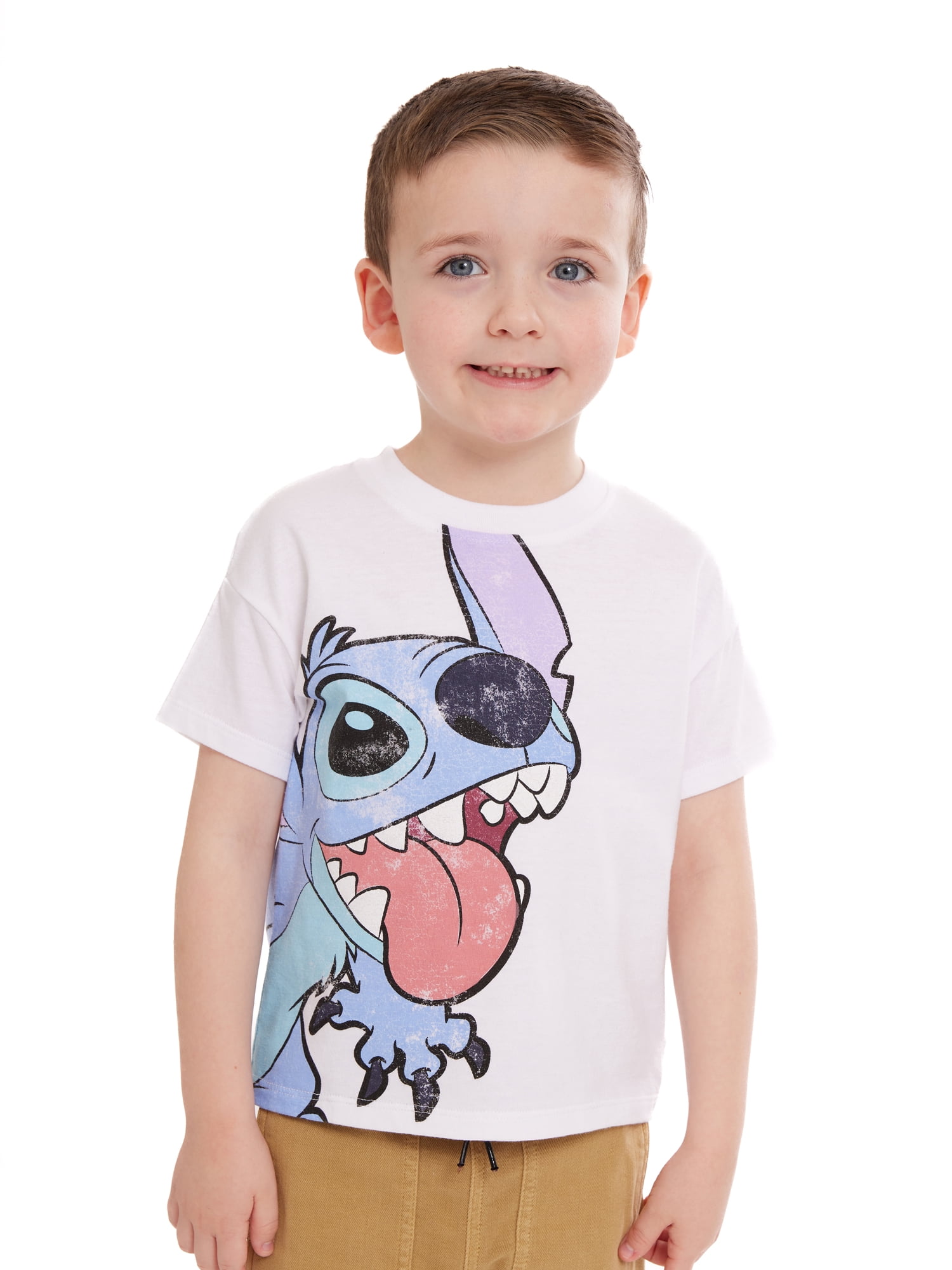 Stitch Toddler Boy Graphic Tees, 2-Pack, Sizes 2T-5T