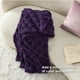 thumbnail image 5 of Manta Bedsure GentleSoft de Franela y Felpa Morada para Cama Individual, 5 of 8