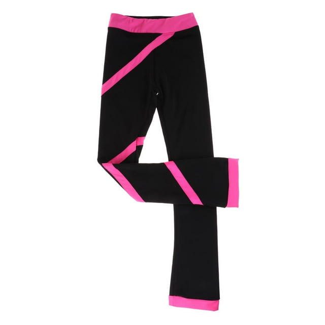 Pantalones de lana para patinaje Mallas térmicas para niños y niñas 100cm shamjiam Pantalones de patinaje de ropa deportiva