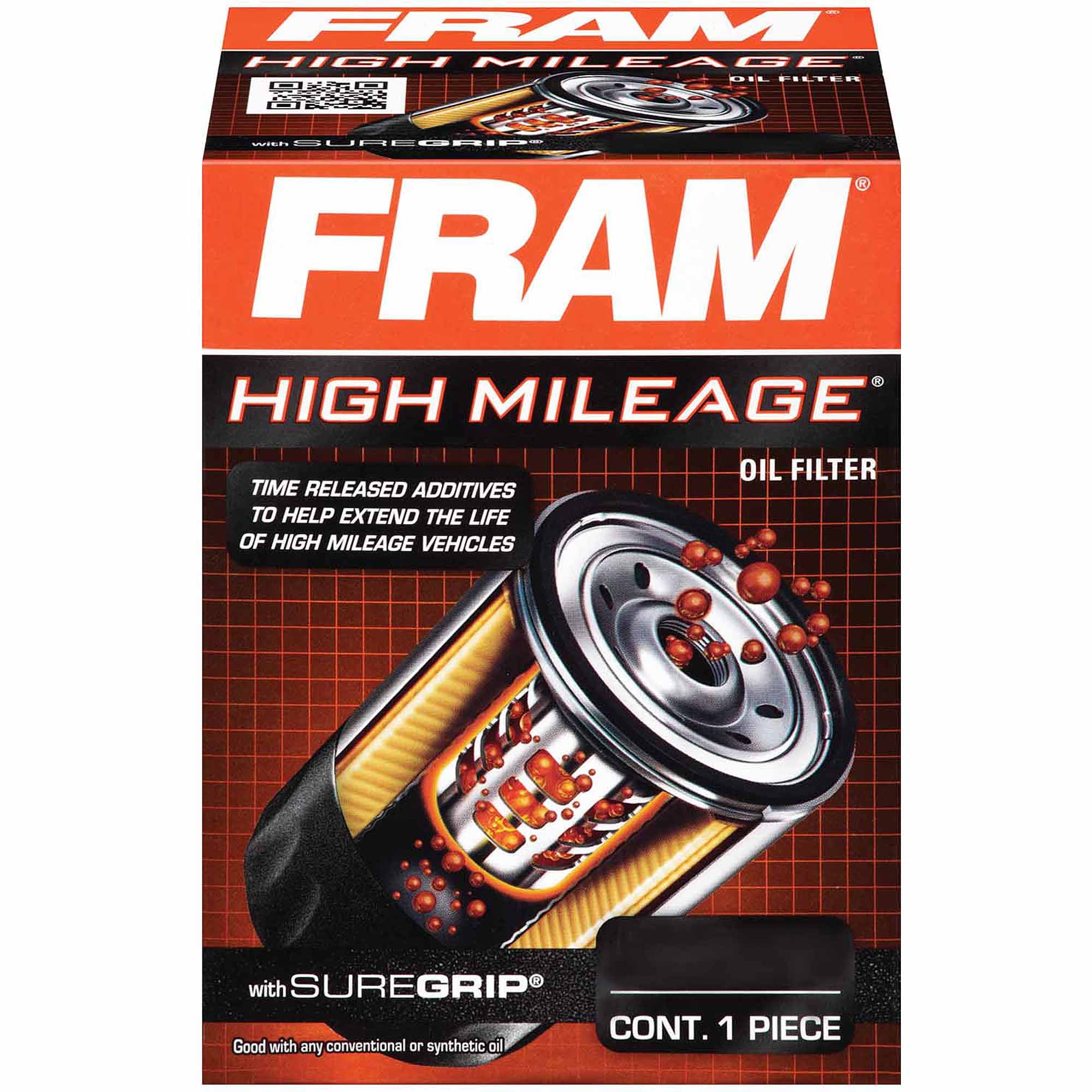 FRAM High Mileage Oil Filter, HM9837