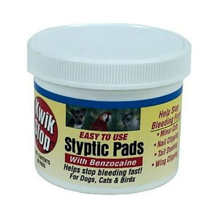 UPC: 0073626245605 | Kwik Stop Styptic Pads for Pets