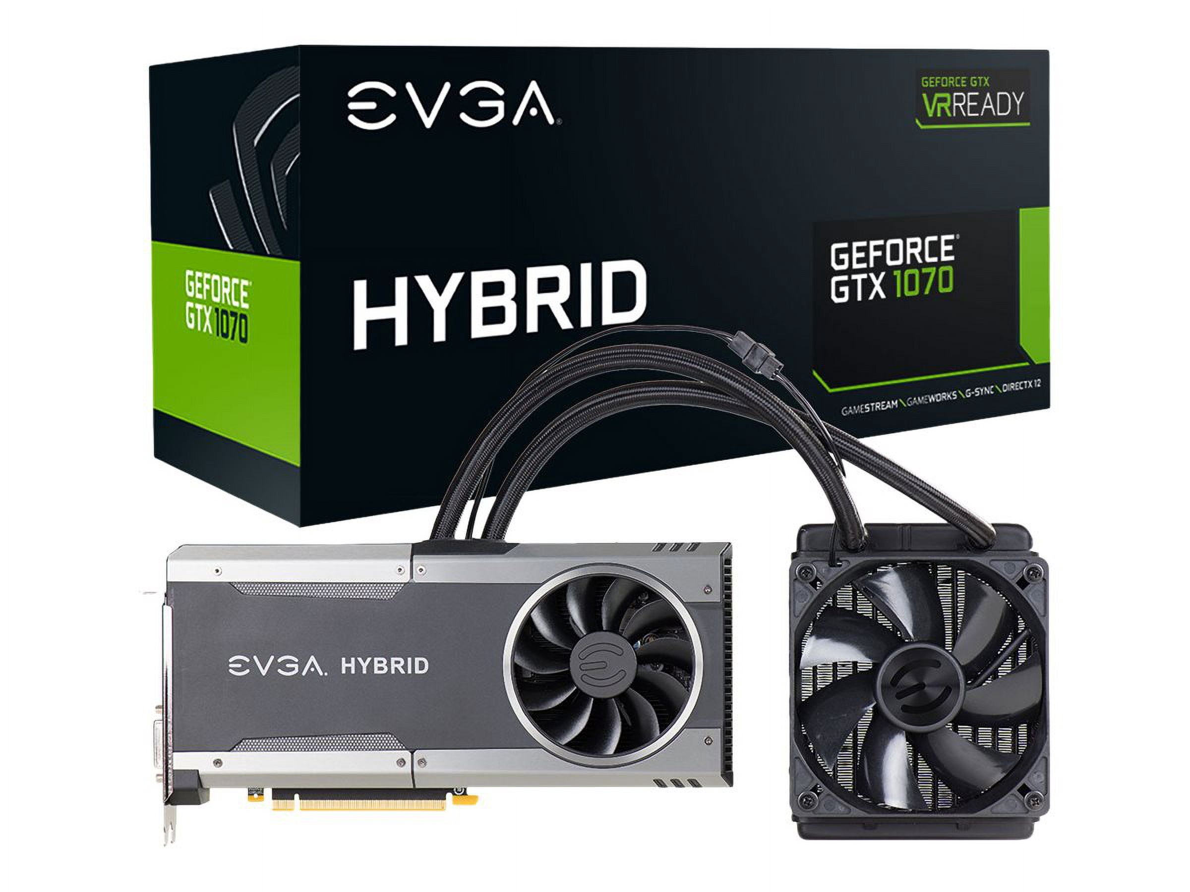 EVGA GeForce GTX 1070 Graphic Card - 1.61 GHz Core - 1.80 GHz Boost Clock - 8 GB GDDR5 - PCI Express 3.0 x16 - Dual Slot Space Required - 256 bit Bus Width - SLI - Fan Cooler - OpenGL 4.5, DirectX 12