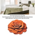thumbnail image 4 of Flower Floor Mat, Plush Diatomaceous Anti Slip Comfortable Absorbent Mat with Pattern for Bedroom, Designed with Durable Rubber Backing, 4 of 7
